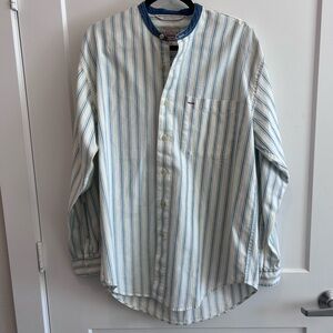 VINTAGE Nautica cotton button up